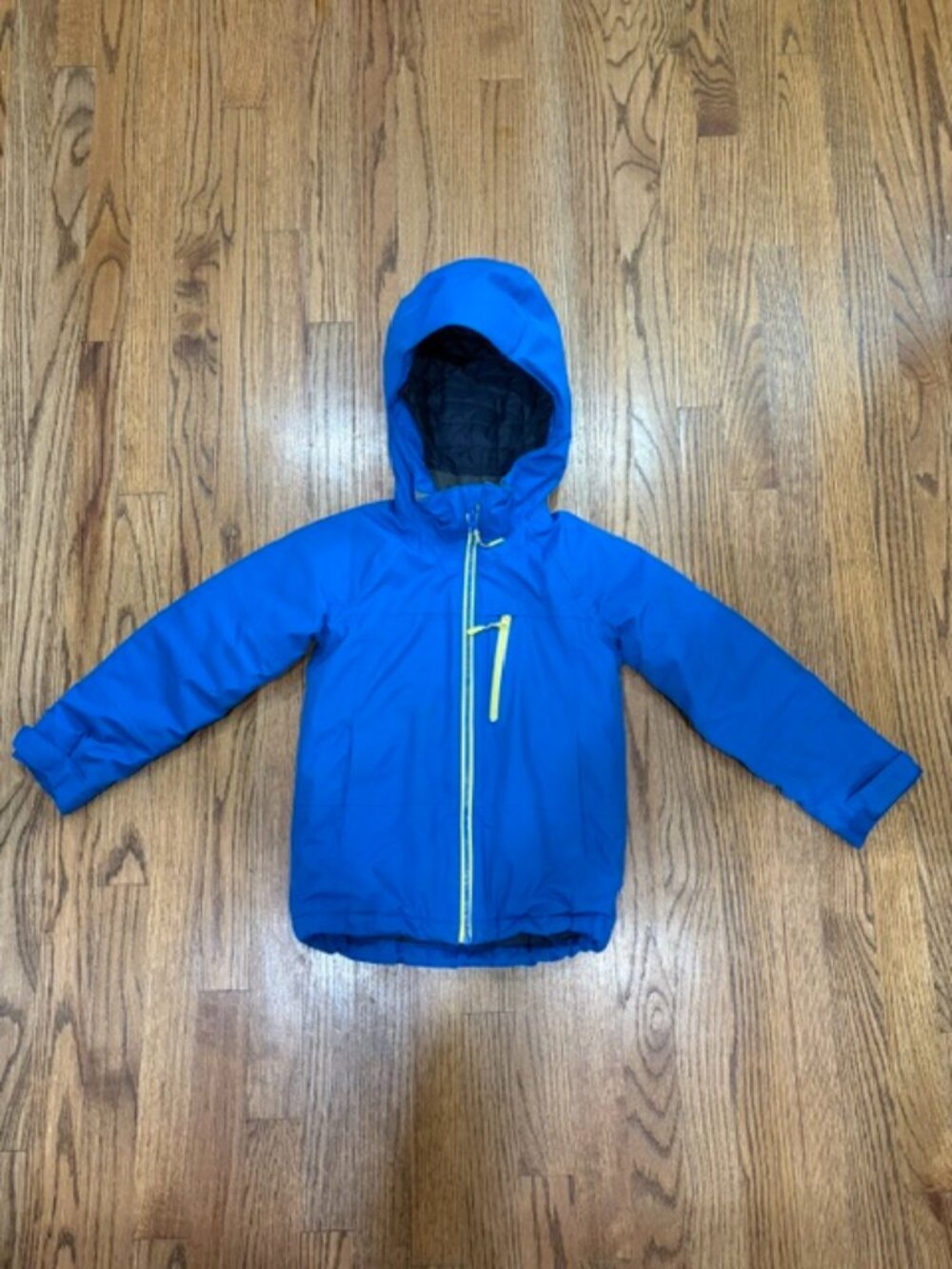 L.L. Bean Wildcat Waterproof Ski Jacket Little Kids' Size M 5-6 Deep Sapphire